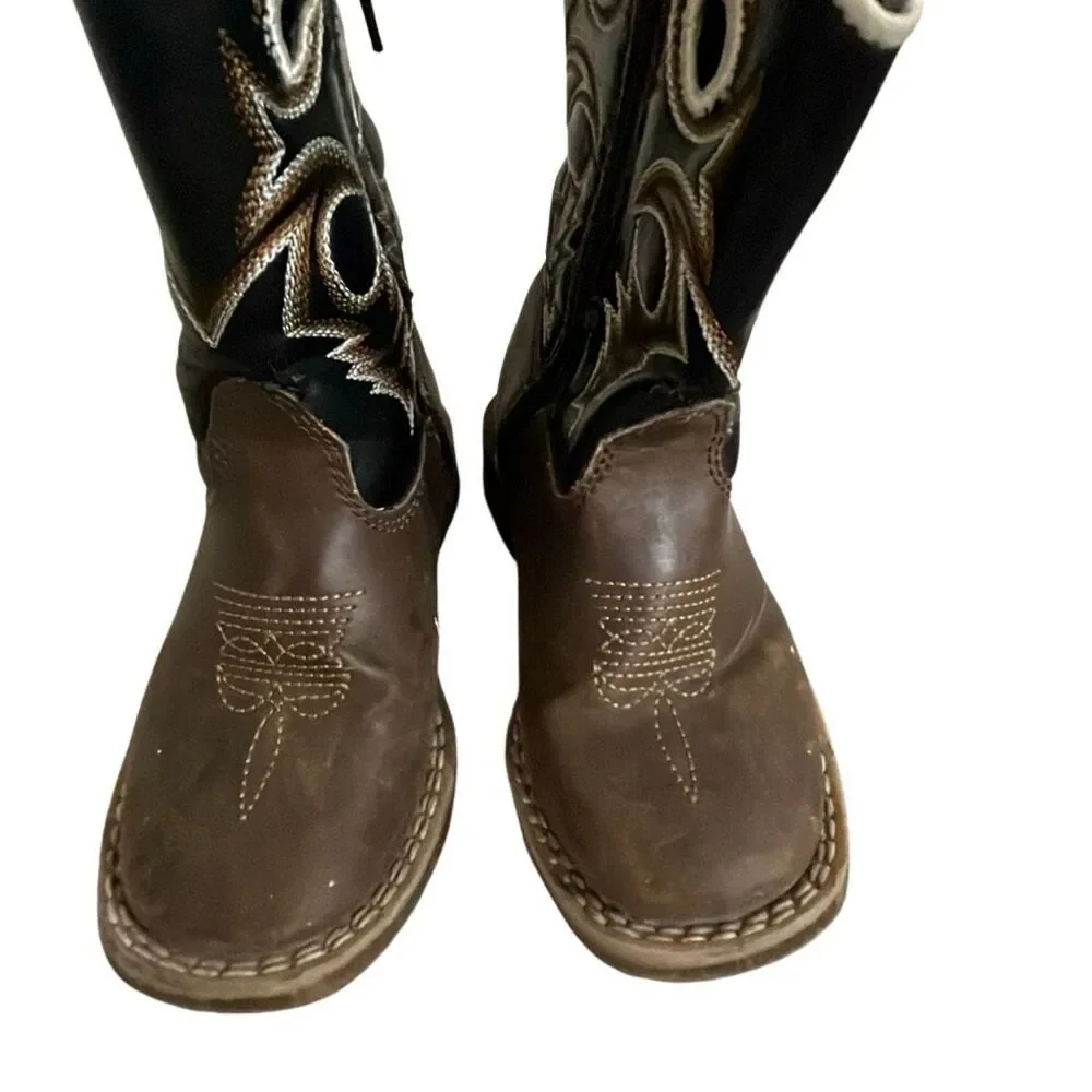 Toddler Boys Double Barrel Boots